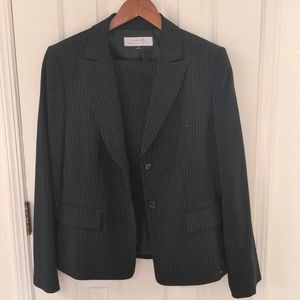 Tahari pinstripe skirt suit set